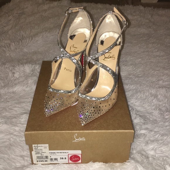 louboutin crystal shoes